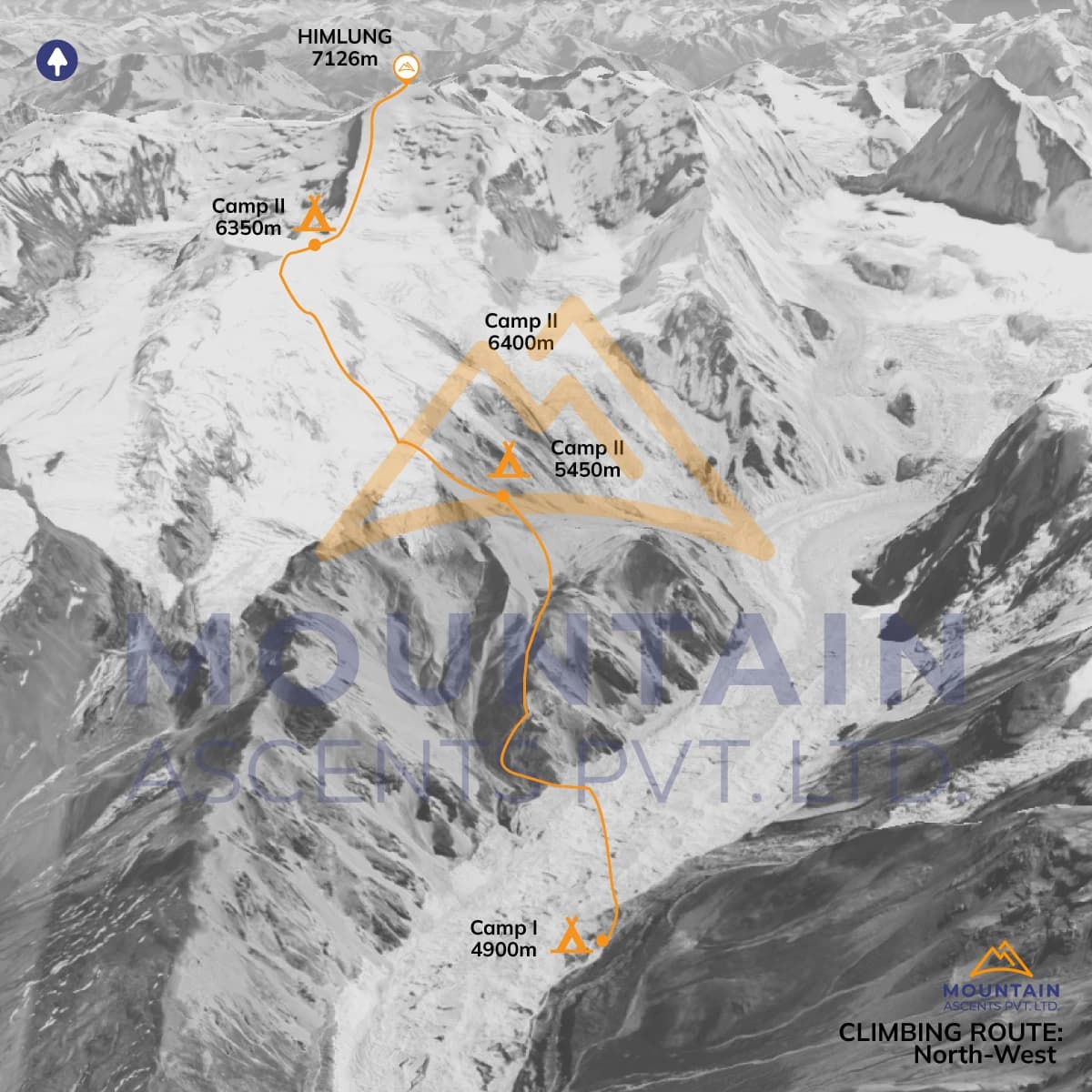 Himlung Himal Expedition (7,126 m) - 35 Days