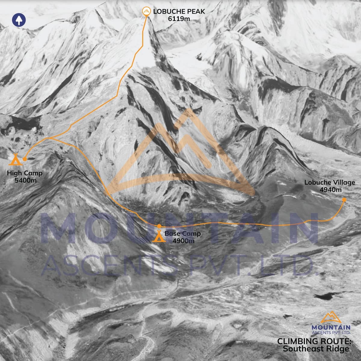Lobuche Peak Climb (6,119 m) with Everest Base Camp Trek - 18 Days