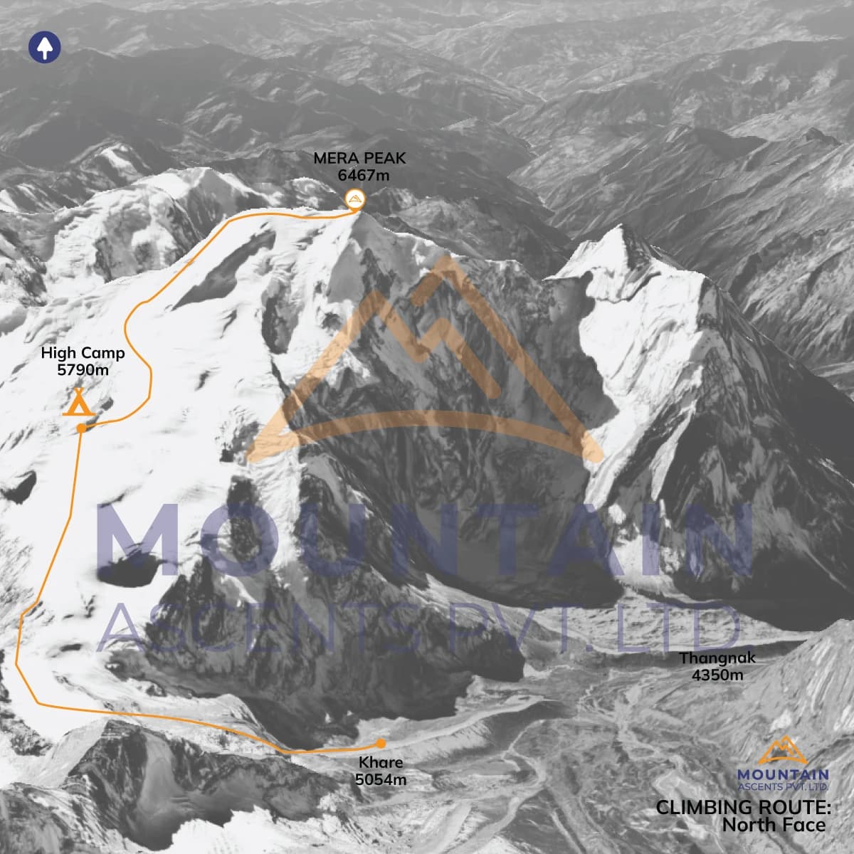 Mera Peak Climbing (6,476 m) - 19 Days