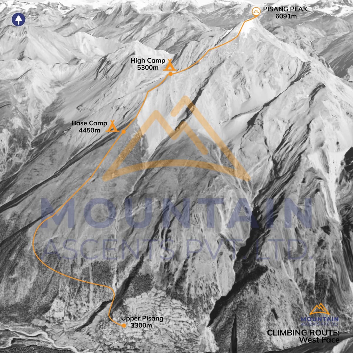 Pisang Peak Climbing (6,091 m) - 14 Days